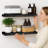 Solid Wood Floating Shelves，Rustic Wooden Wall Shelves-498710452-499360692