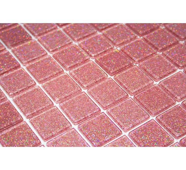 1 x 1 Glass Mosaic Sheet Tile