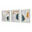 S/3 22X26x0.6" Marcia Mirrorframed Wall Art