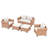 6 - Person Outdoor Wicker Seating Group With Cushions