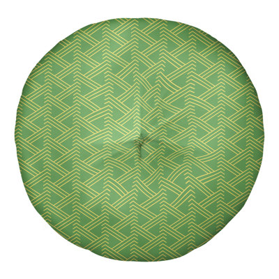 Coussin de sol zig zag classique