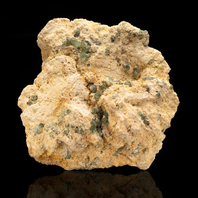 Demantoid Garnets in Matrix // 3.28 Lb.