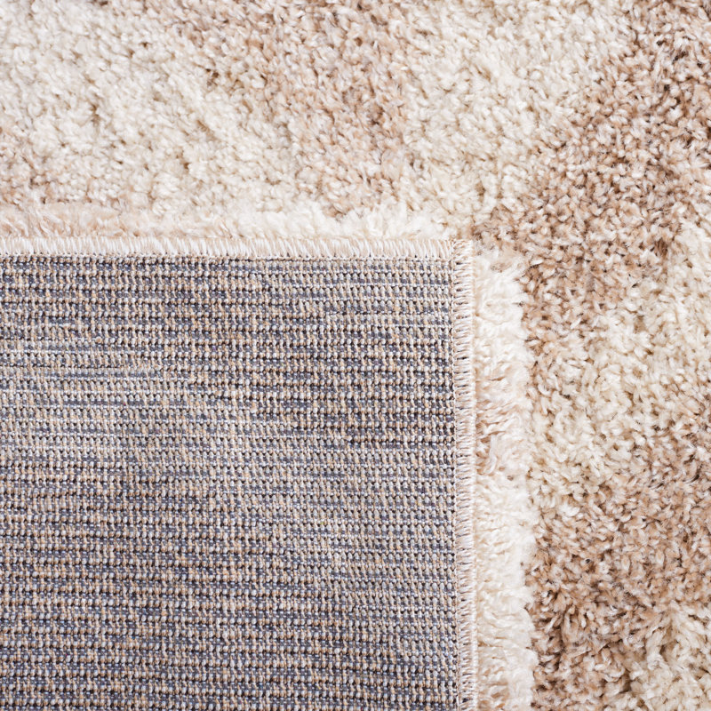 Tapis ivoire / beige Chantaye, Rectangle 5 pi 1 po x 7 pi 6 po
