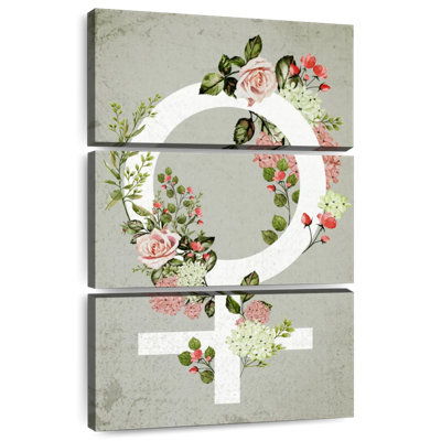 Khareem Floral Female Symbol