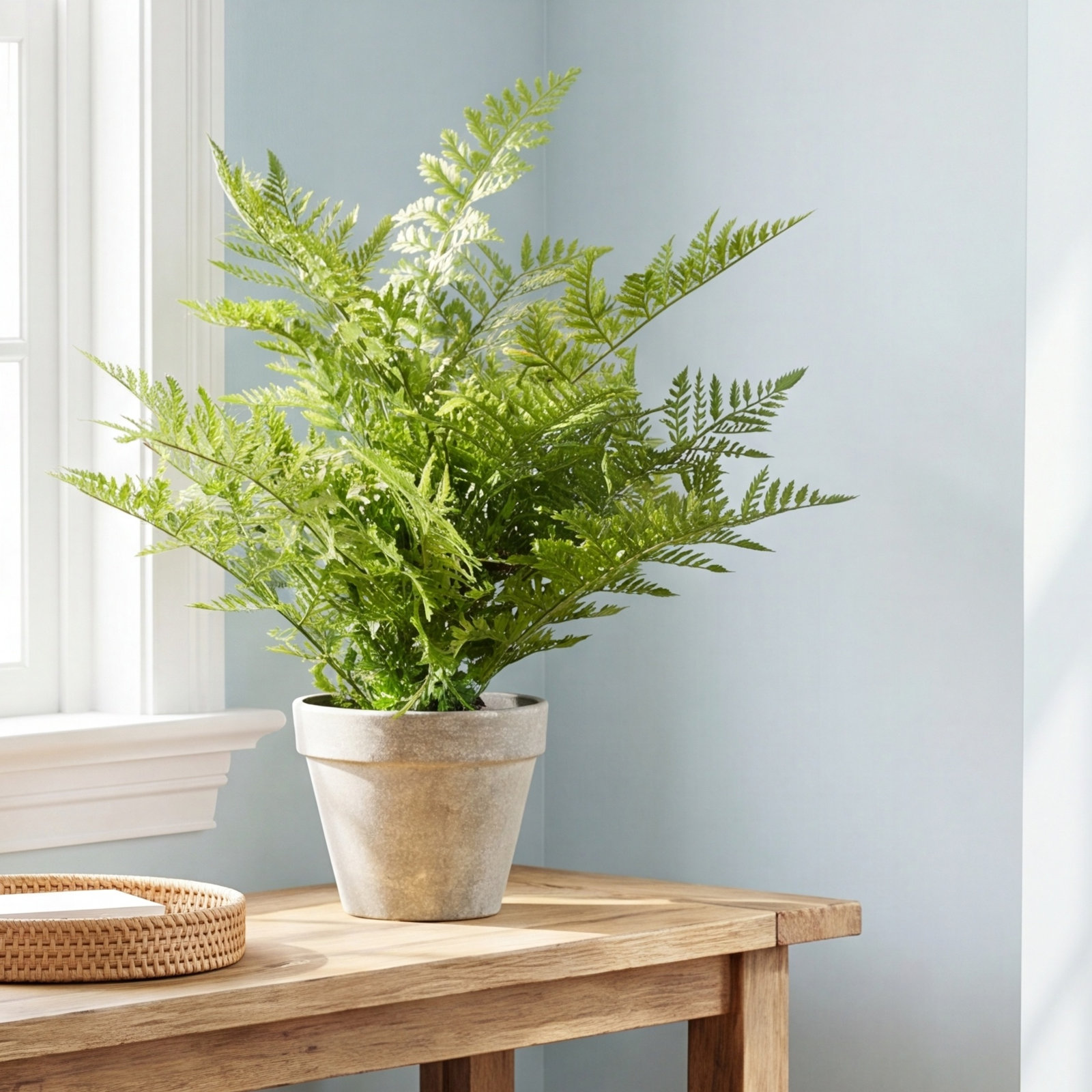 19" Fern Plant in Pot