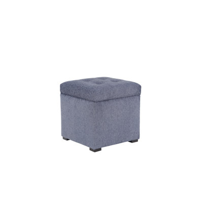 Tami Button Tufted Storage Ottoman