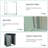 5Ft X 3Ft Outdoor Metal Storage Shed Transparent Plate Black-123950827