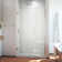 Unidoor Plus 44" W x 72" H Pivot Frameless Shower Door with ClearMax™ Technology