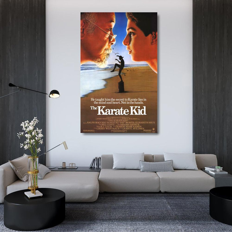 The Karate Kid, 48" H x 31" W