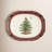 Spode Christmas Tree Tartan Rectangular Platter 14"