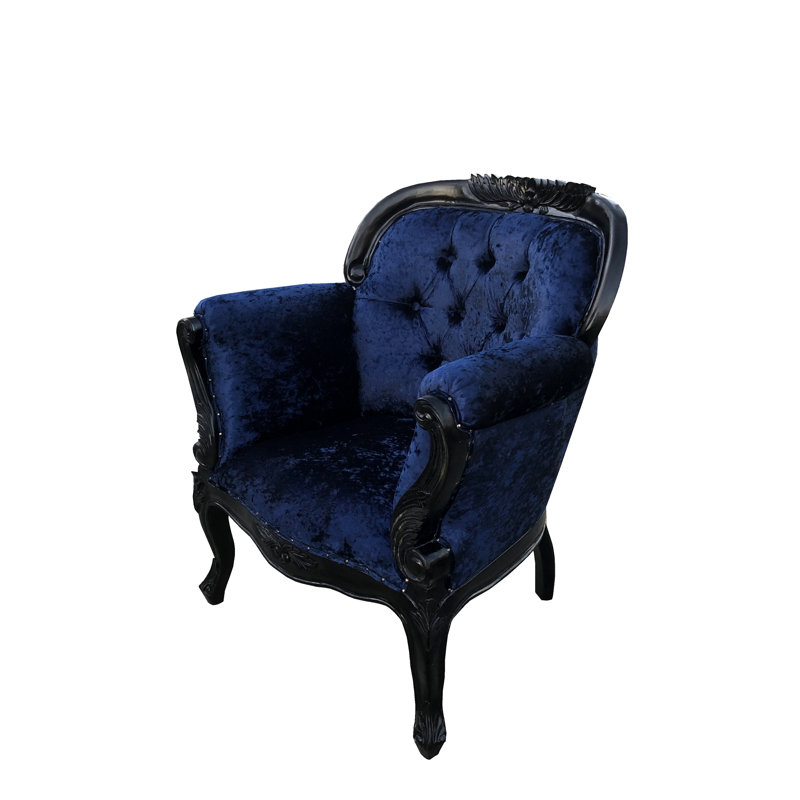 Janinda Velvet Armchair