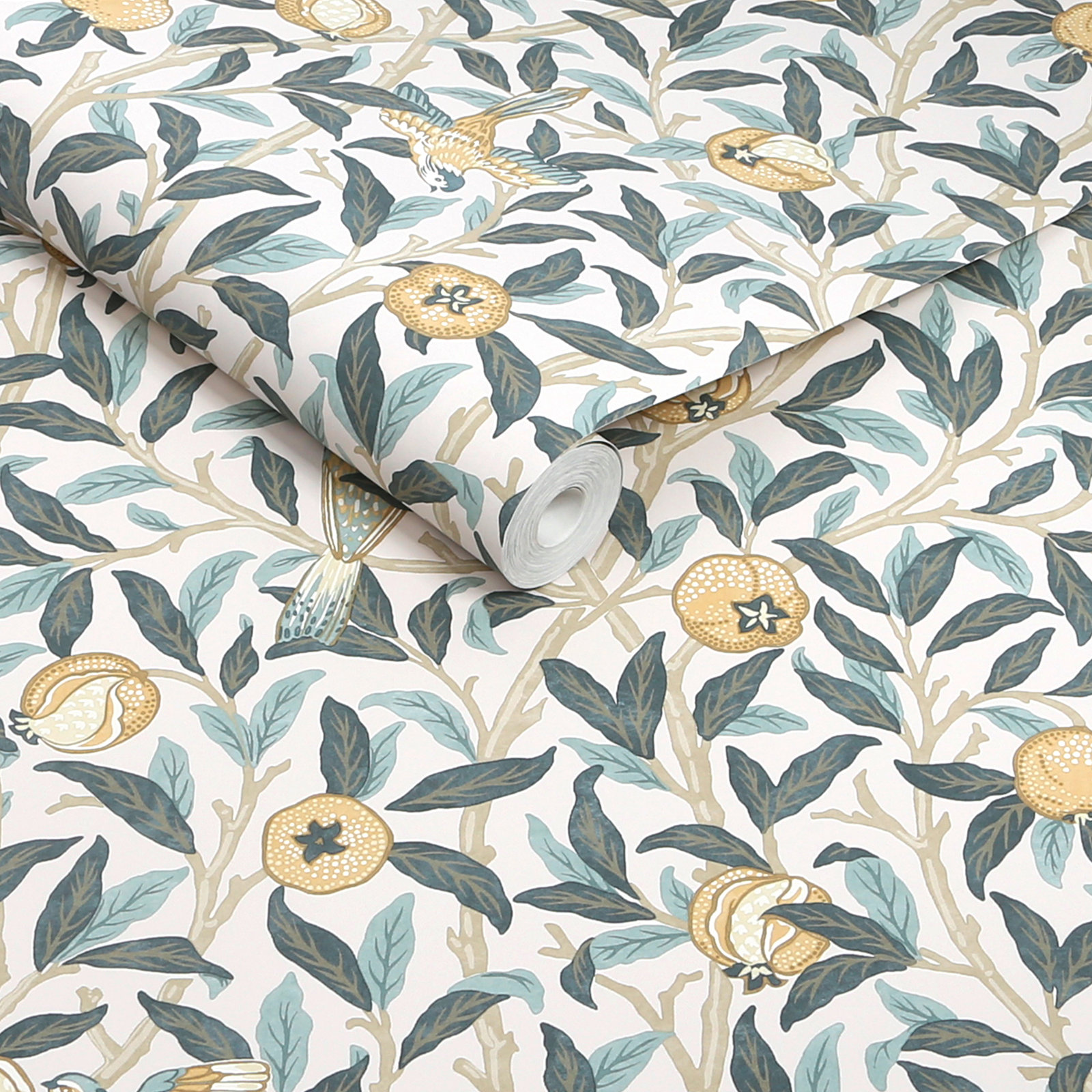 Nilda Floral Wallpaper, Blue