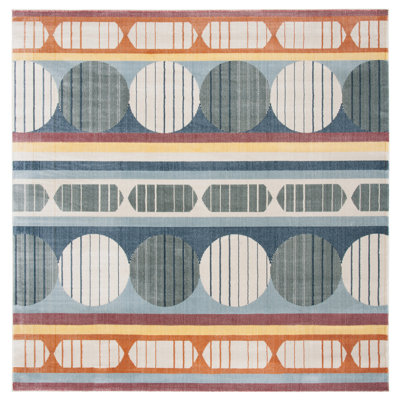 Hornbeck 300 Performance Geometric Rug