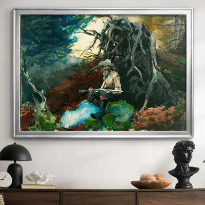 The Adirondack Guide (or The Fallen Tree) - Winslow Homer - Toile tendue avec châssis, 1894