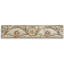 6.3 in. x 15.7 in. Marble Tile