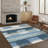Machine Washable Indoor/Outdoor Chantille ACN2772 Squares Rug-401321056-401321071