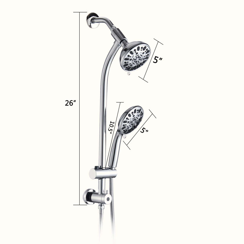 Système de douche complet, Chrome