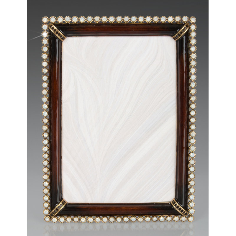 Rectangle Picture Frame, Brown, 4" x 6"