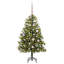 Artificial Hinged Christmas Tree with Cones-334923951-334923950