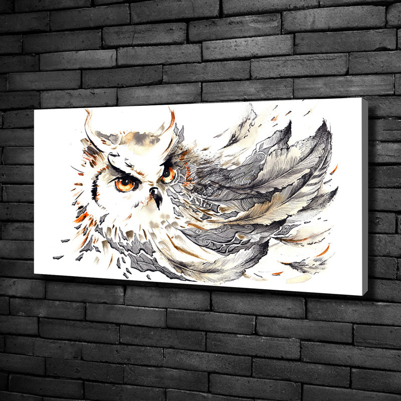 Owl - No Frame Print on Canvas