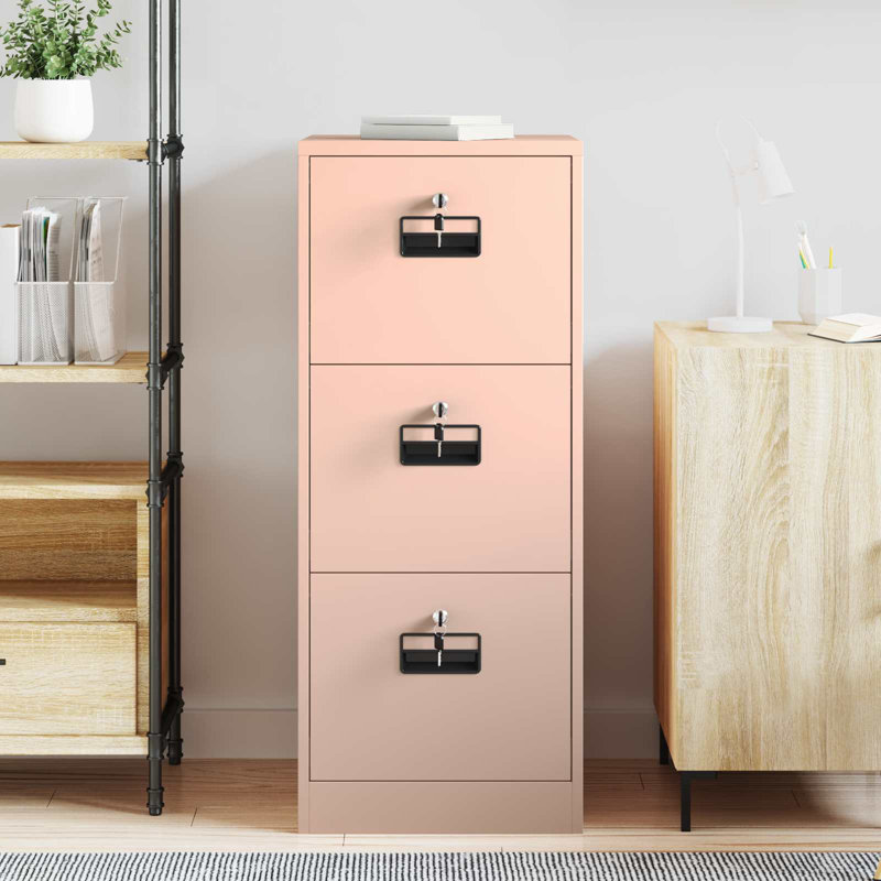 Storage Cabinet, Pink