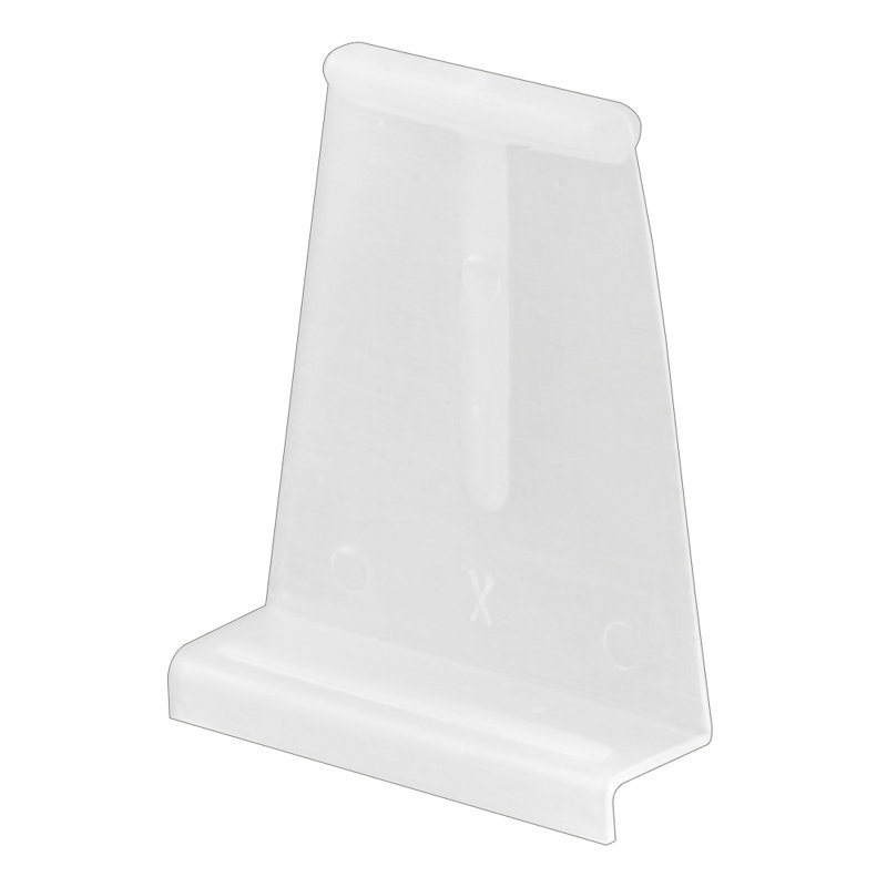Languettes de protection d'écran, universelles, plastique blanc