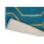 Arris Geometric Area Rug in Teal/Yellow-52732530