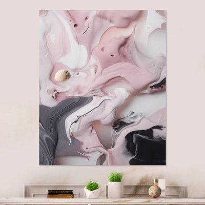 Modern Abstract Wall Decor on Metal