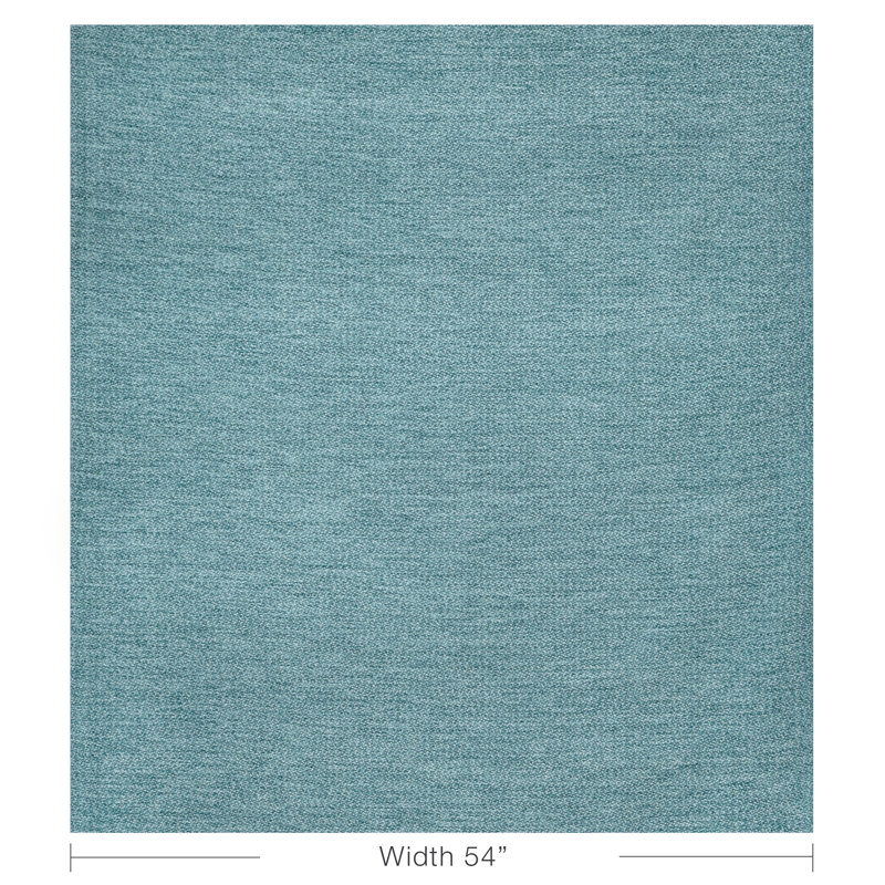 Chambery Textures III Sasson Cotton Blend Fabric, Teal