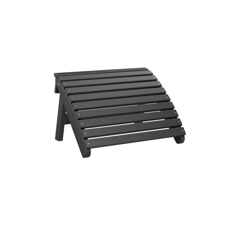 Repose-pieds berlinois berlinois Adirondack, Noir