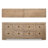Capri 89'' Solid Wood Sideboard