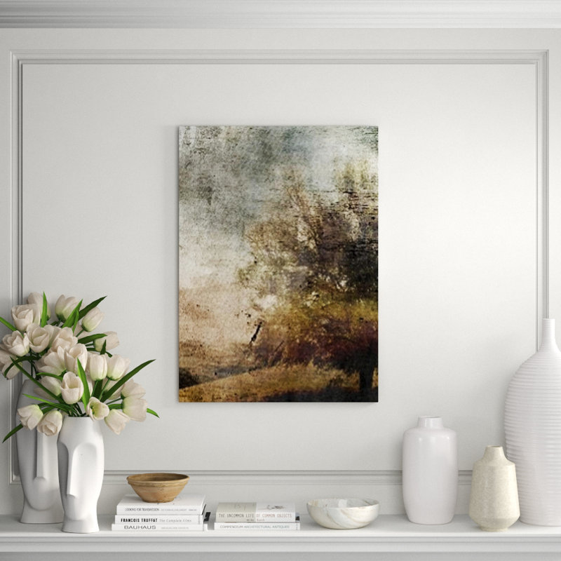 Wonderland III Print by Zoey Riley, 50" H x 36" W x 1.5" D, Glass Coat