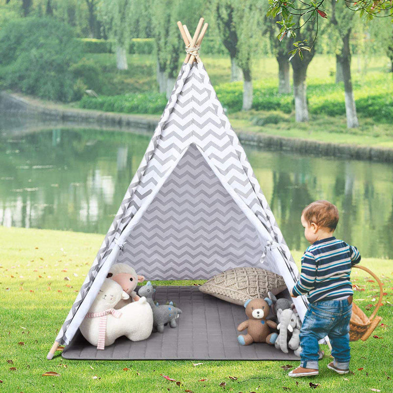 Ivey Freeport Park 120cm W x 120cm D Indoor / Outdoor Polyester Play Tent