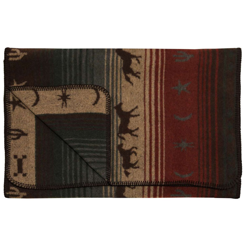 Foulard Wooded River Mustang Canyon III, Grand lit