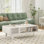 Table basse moderne avec rangement