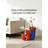 Artistic Mario-Inspired Side Table, Modern Living Room Accent
