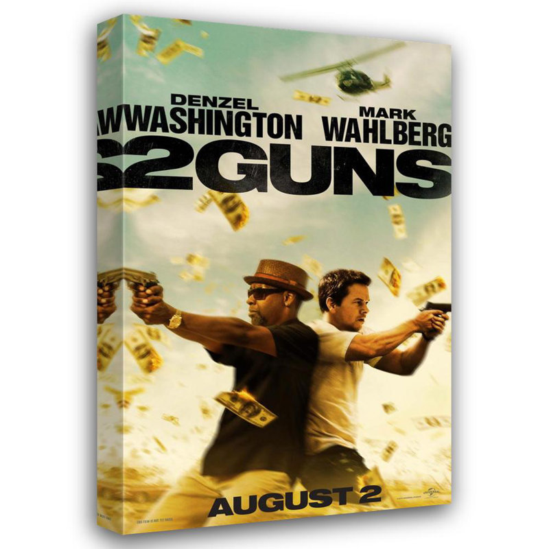 2 Guns, 24" H x 15" W