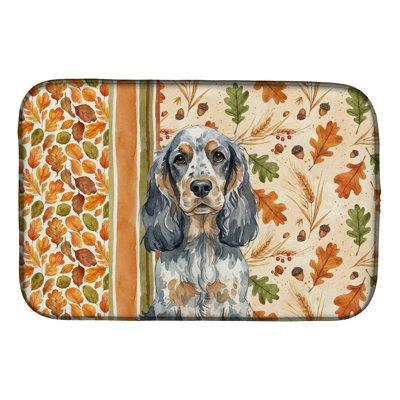 Tapis de séchage Blue Roan & Tan English Cocker Spaniel Heirloom