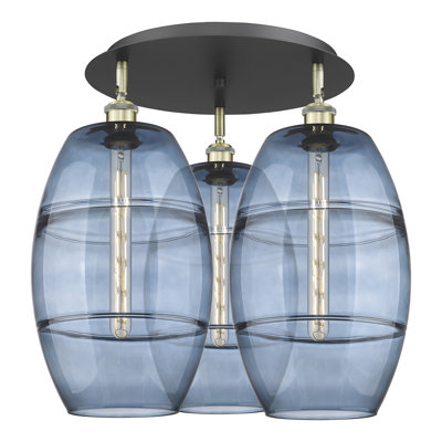 Dundrod Glass Flush Mount