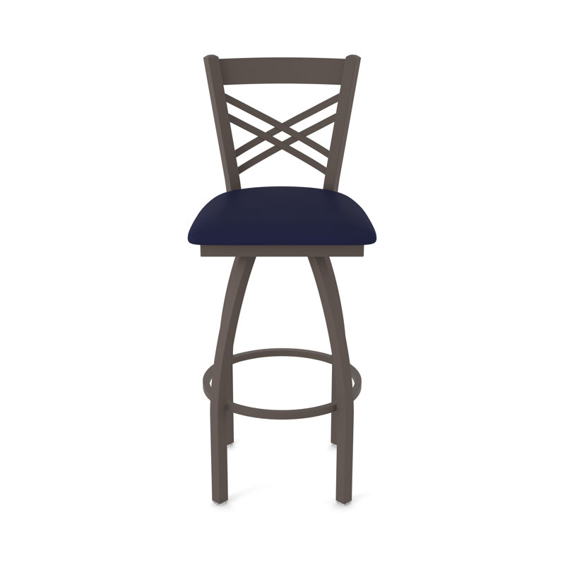 Tabouret pivotant 820 Catalina, Bronze, Vinyle - crépuscule Canter, Très grand (assise de 36 po de hauteur)