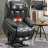 Dual Motor Infinite Position Up To 350 Lbs Electric Medium Size Genuine Leather Power Lift Recliner Chair With 8-Point Vibration Massage And Lumbar Heating-1352262561