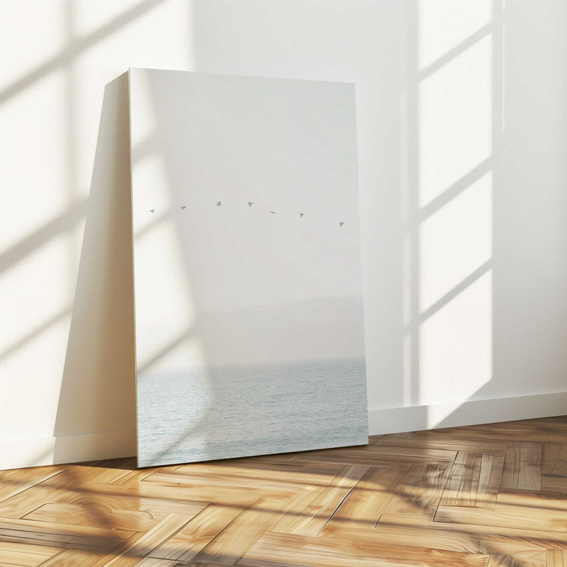Impression sur toile Seaside Flight, H 18 po x l 12 po x P 1,25 po, Toile tendue