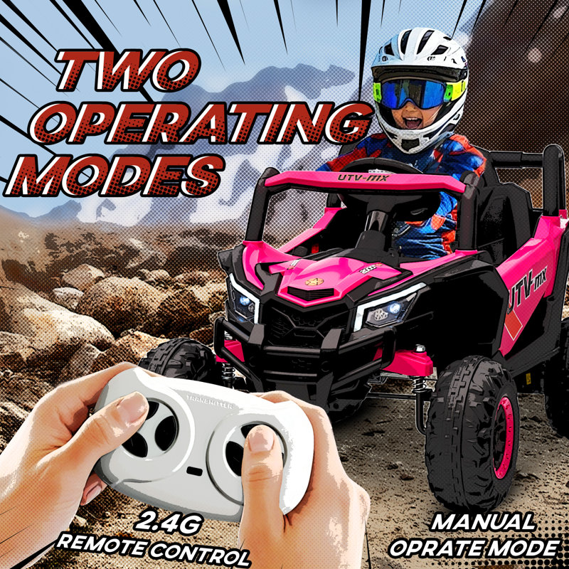 Metro Lane Battery Powered Ride On, Pink