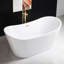 67'' x 32'' Freestanding Soaking Acrylic Bathtub-50499764-99334602