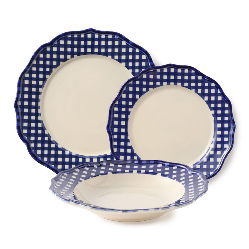 Beatrix Handmade Stoneware Dinnerware Set - Service for 4
