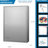 Adjustable 150 Cabinet In Gray Steel With Key Lock, Wall Mount Installation For Organized Keys 150 Container, Gray, Lock And Safe Storage