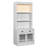 83.4"Tall Bookshelf Suite With LED Lighting,  Bookcases With Glass Doors And Drawers,2-Piece Set Storage Bookcase Suite With Open Shelves