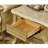 European Style Solid Wood Marble Tea Table Single Coffee Table