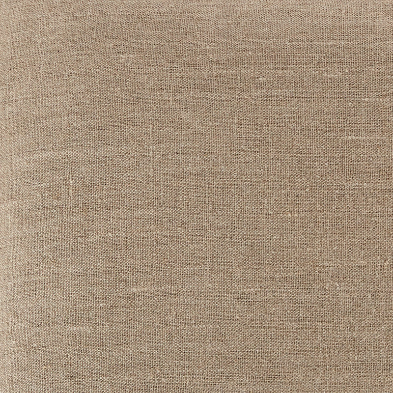 Indigo Seas Jute Fringe Pillow Cover & Insert, Bronze