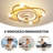 Modern LED Ceiling Light Adjustable Wind Speed-1464162126